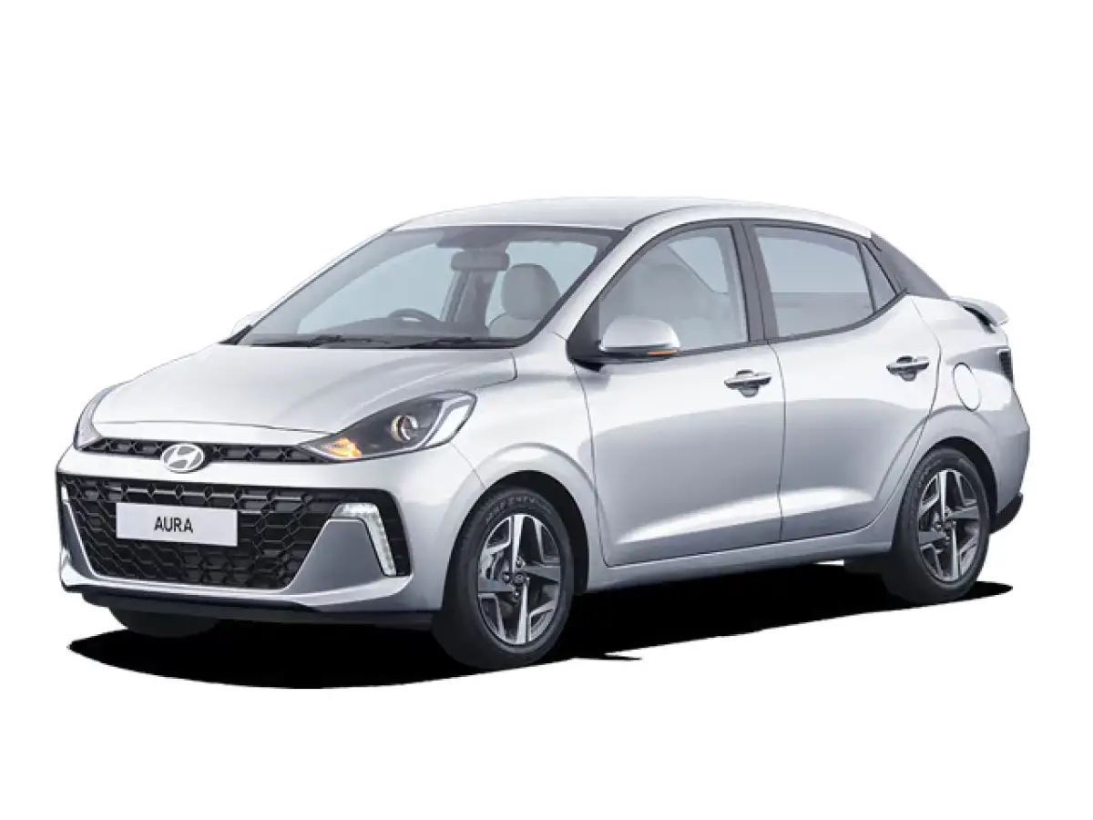 Hyundai Aura Typhoon Silver